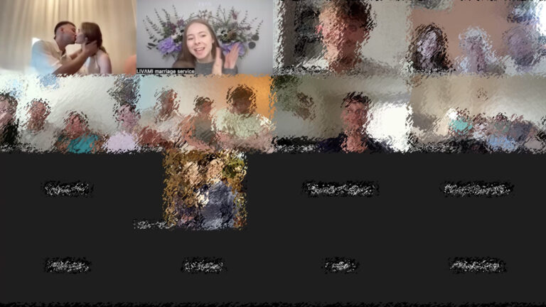 Свадебная онлайн-церемония с LIVAMI marriage service