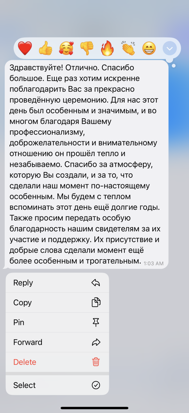 Отзыв о LIVAMI marriage service