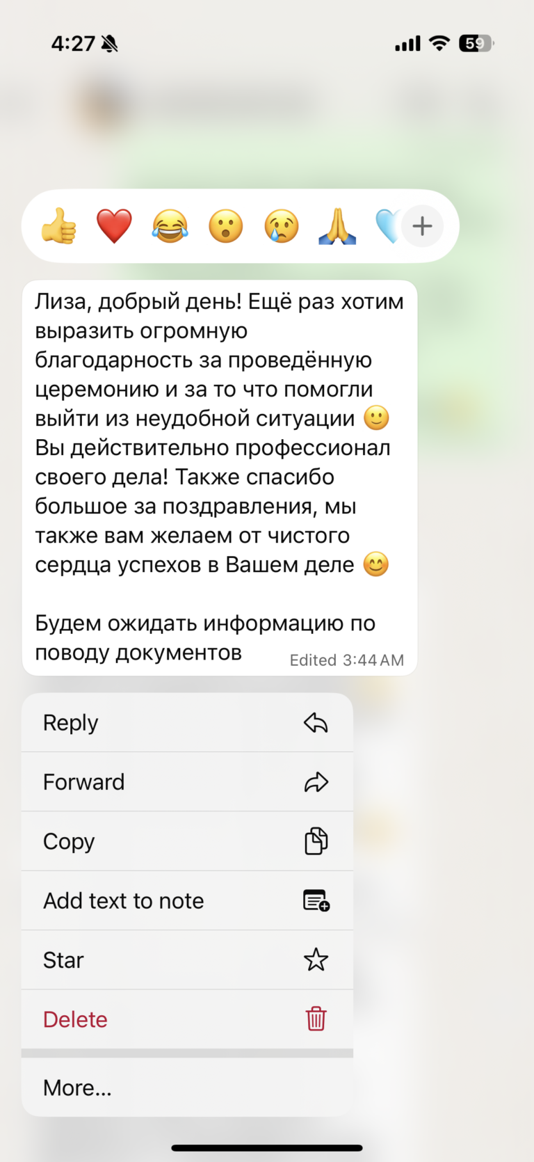 Отзыв о LIVAMI marriage service