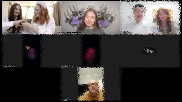 Свадебная онлайн-церемония с LIVAMI marriage service