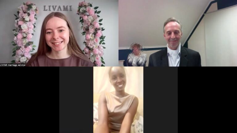 Свадебная онлайн-церемония с LIVAMI marriage service