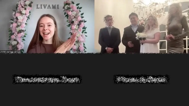 Свадебная онлайн-церемония с LIVAMI marriage service 34