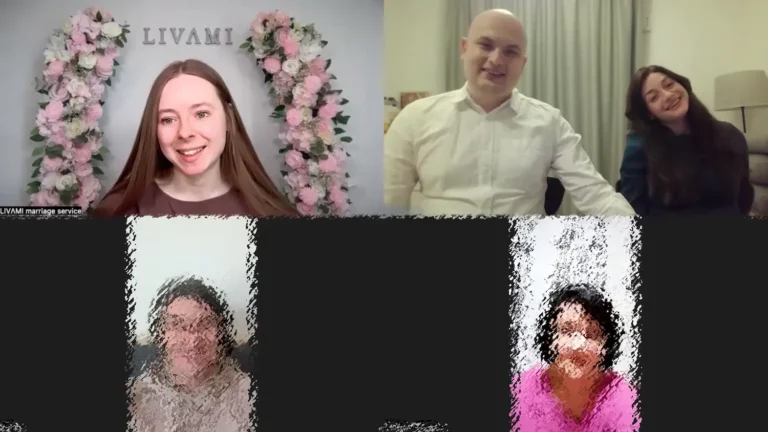 Свадебная онлайн-церемония с LIVAMI marriage service 23
