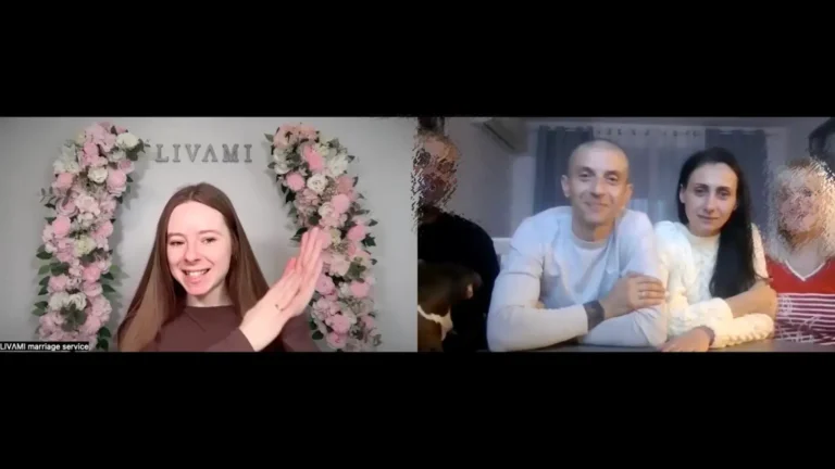 Свадебная онлайн-церемония с LIVAMI marriage service 15