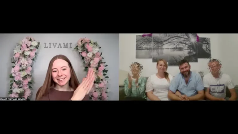 Свадебная онлайн-церемония с LIVAMI marriage service 13