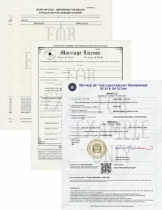 Полный комплект документов от LIVAMI marriage service